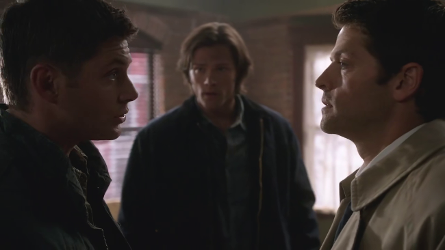Dean, Sam and Castiel in s06e03: The Third Man